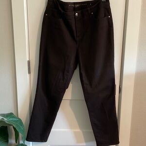 Chico's Black Straight Leg Women's Jeans